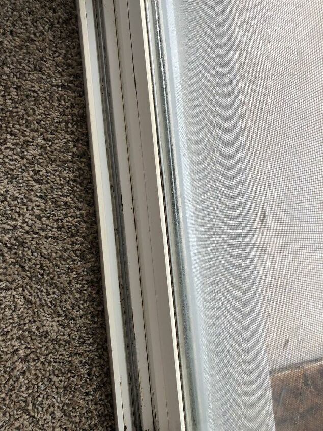making smooth moving windows patio door, Clean Patio Door Crevice