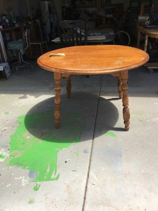 12 99 goodwill table makeover memaws way