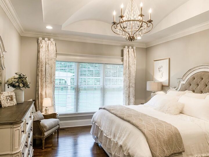 shabby chic french country master bedroom