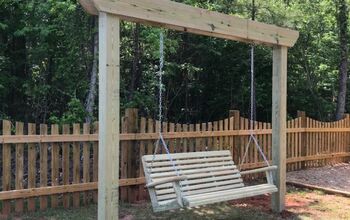 DIY Backyard Swing