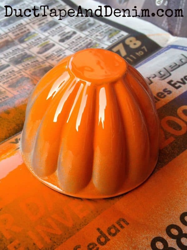 how to make pumpkins out of jello molds
