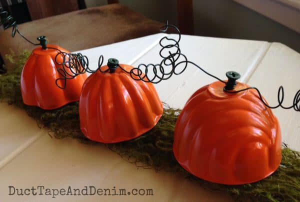 how to make pumpkins out of jello molds