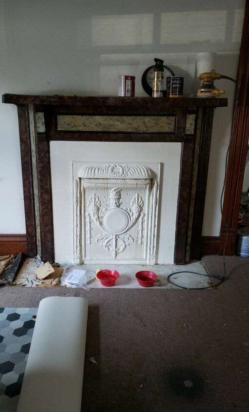 q disconnected fireplace