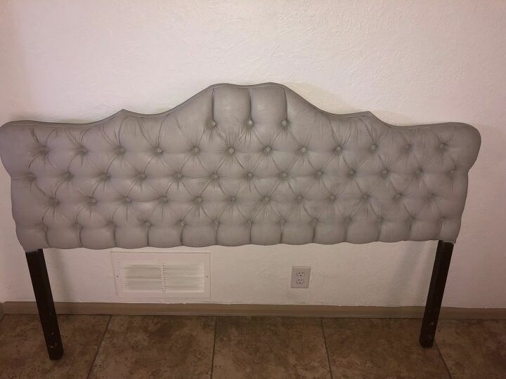 How To Paint A Fabric Headboard Bright, Can You Paint Your Fabric Headboard