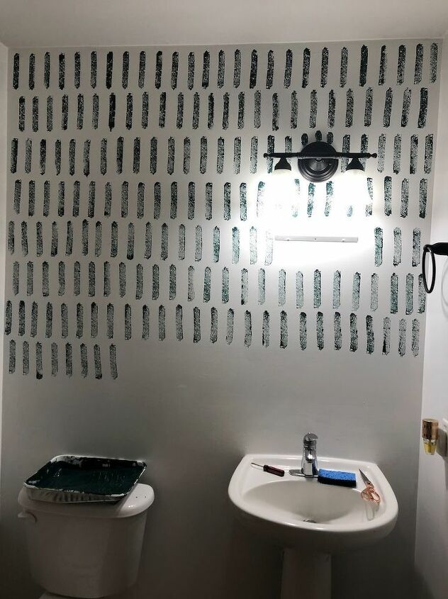 How To Make A Sponge Accent Wall Yes You Read That Correctly