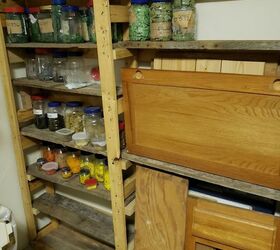 turn a discarded box spring into a shelf totally reclaimed