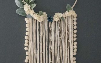 DIY Floral Wall Hanging Dream Catcher
