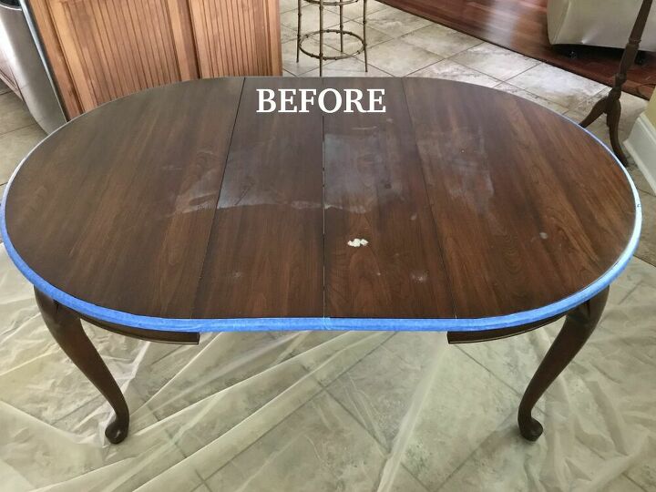 how to chalk paint a table top to last