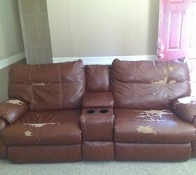 Diy slipcover for online reclining sofa