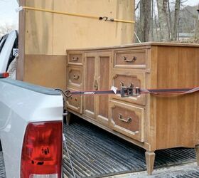 Sorry stencils, but we just found a new favorite way to decorate furniture