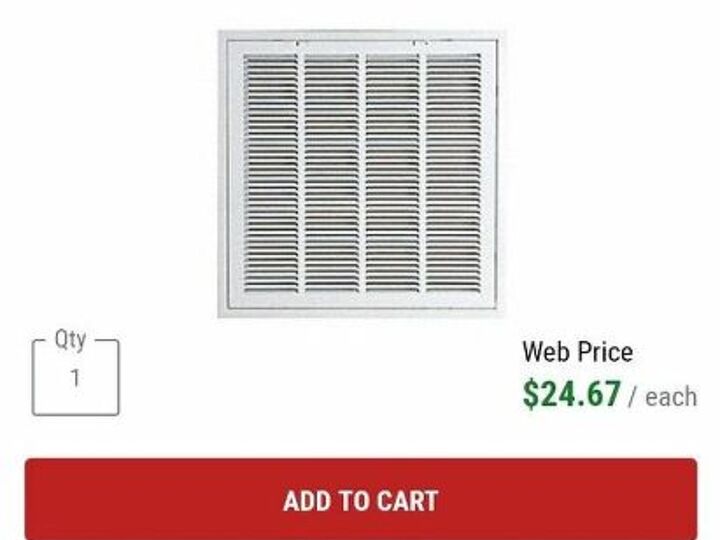 q return air flow hallway box how to hide are make it look pretty