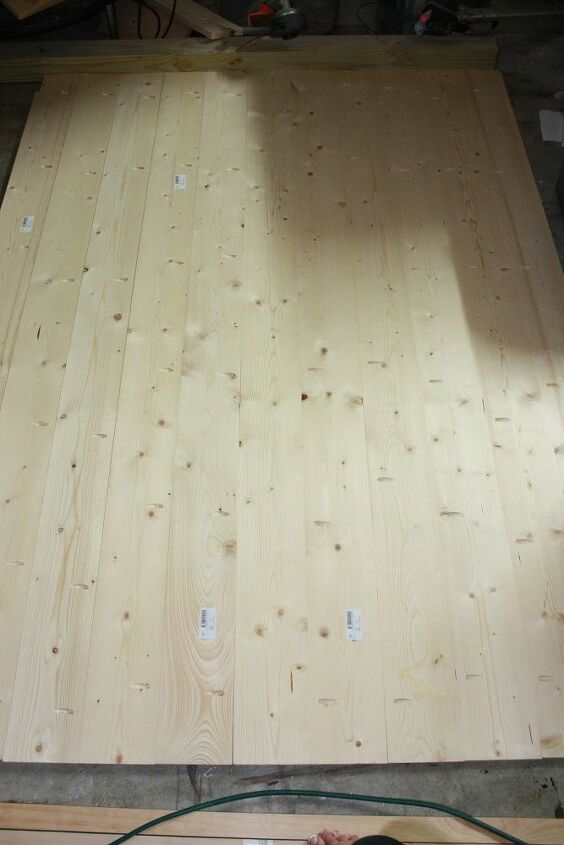 diy faux barn door room divider