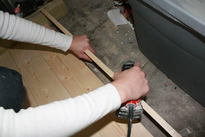 diy faux barn door room divider