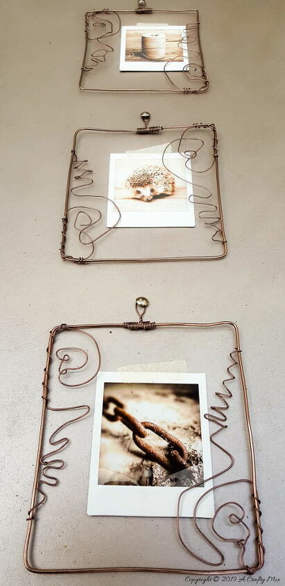 a creative twist to traditional frame