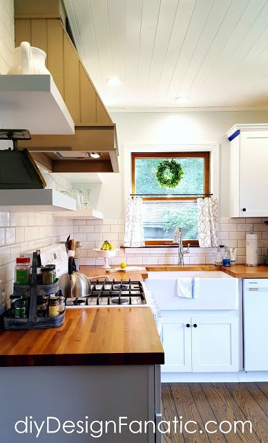 s 8 diy makeovers that ll make you say wow, AFTER A bright an airy cottage kitchen