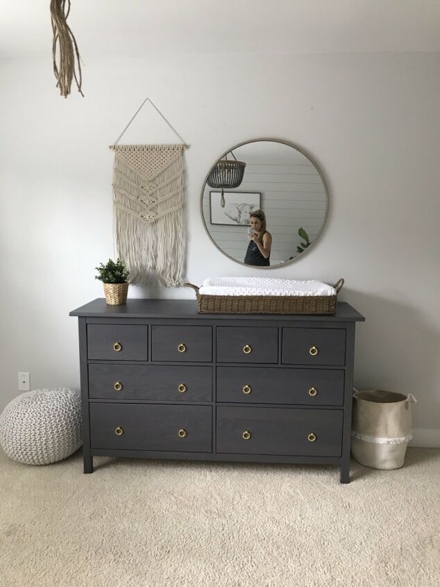 21 ways to redo that old dresser you can t stand looking at anymore, Fancy up a plain IKEA dresser