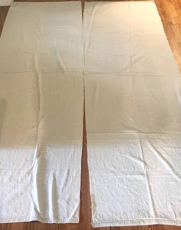 tutorial de cortina de tecido passo a passo