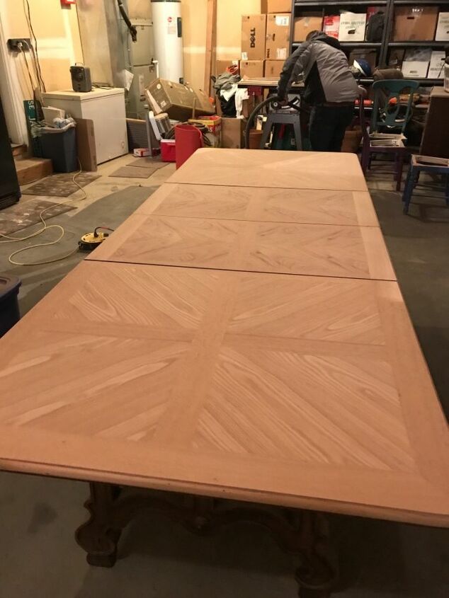 dining table refinish