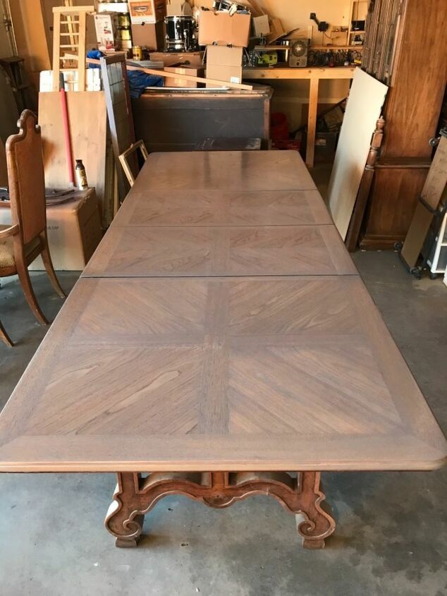 dining table refinish