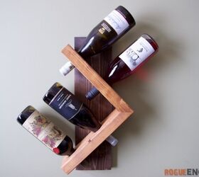 s 13 beautiful storage shelving ideas that are anything but boring, Wall wine holder