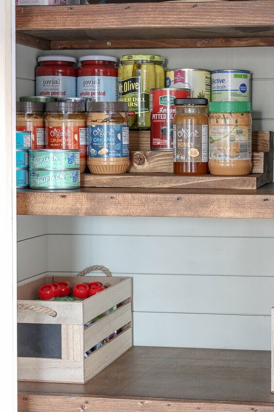 s 13 beautiful storage shelving ideas that are anything but boring, Pantry can organizer