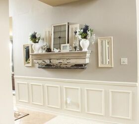 s 17 ways to enhance your entryway and give a great first impression, Add wainscotting in your entryway for a more classic look