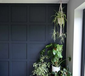 s 17 ways to enhance your entryway and give a great first impression, Make an entryway statement using adhesive no nails