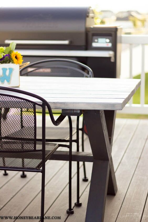 build your own x leg outdoor table