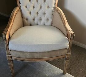 deconstructed inspired vintage chair, Front view