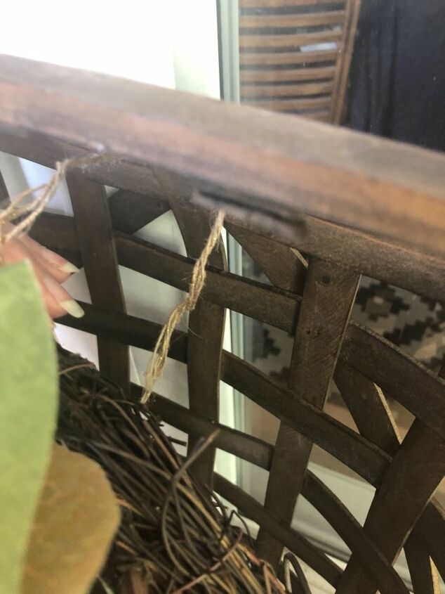 how to decorate a tobacco basket for seasons holidays