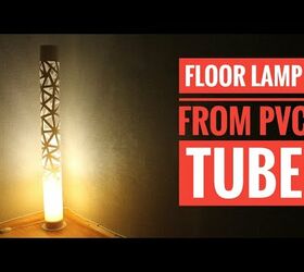 PVC Pipe Lamp With Your Own Hands. With RGB and Bluetooth Speaker