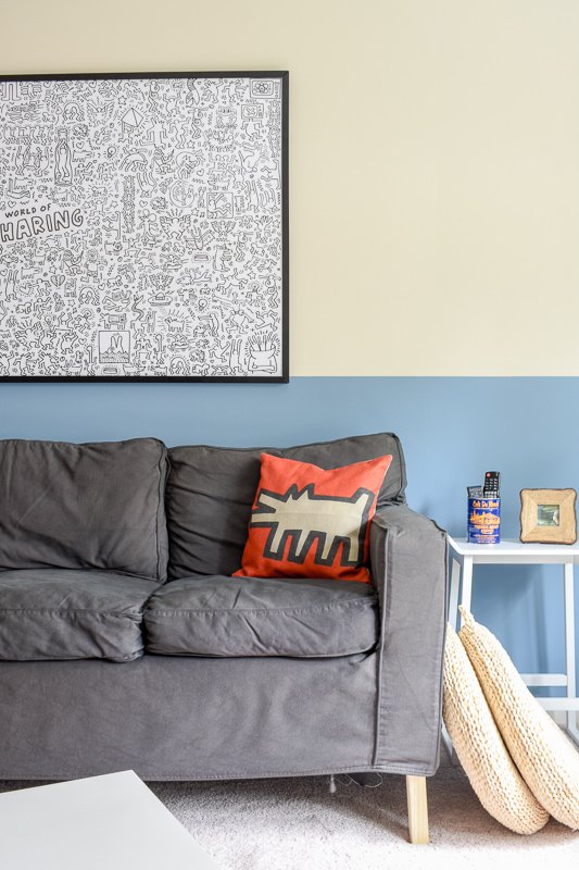 dyeing sofa cover in a front loading washing machine