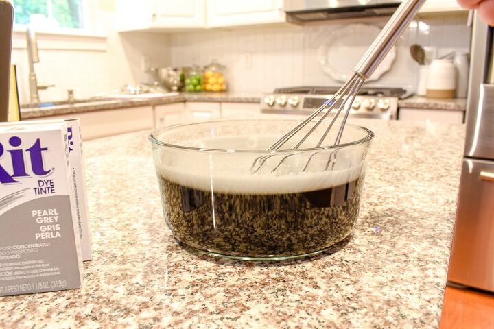 dyeing sofa cover in a front loading washing machine