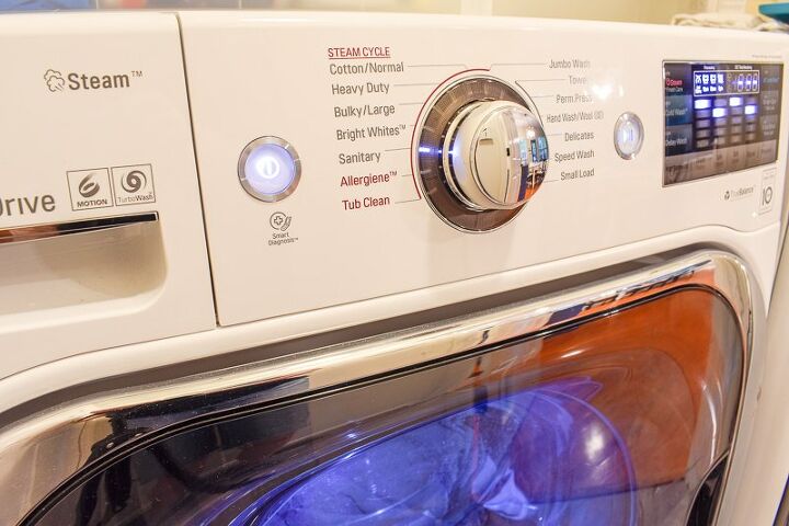 dyeing sofa cover in a front loading washing machine