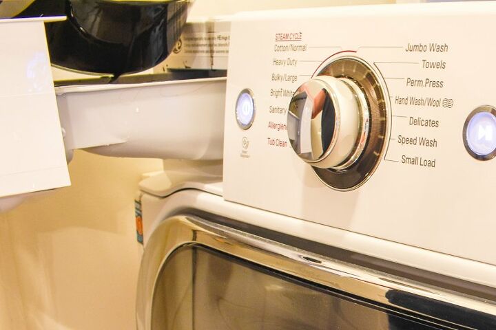 dyeing sofa cover in a front loading washing machine