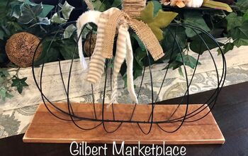 Wreath Frame Pumpkin