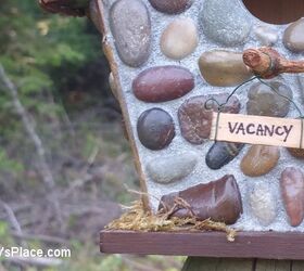 Cómo hacer una casa de pájaros de piedra