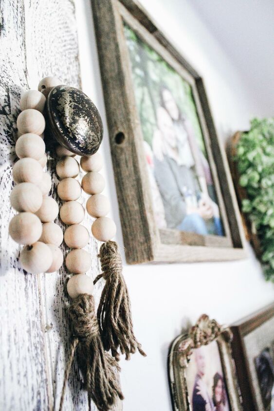 s 21 farmhouse accents to add to your home, Make a wood bead tassel to add to your farmhouse fancy