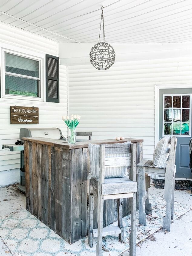 s 21 farmhouse accents to add to your home, Add a hanging a basket light for an easy farmhouse accent