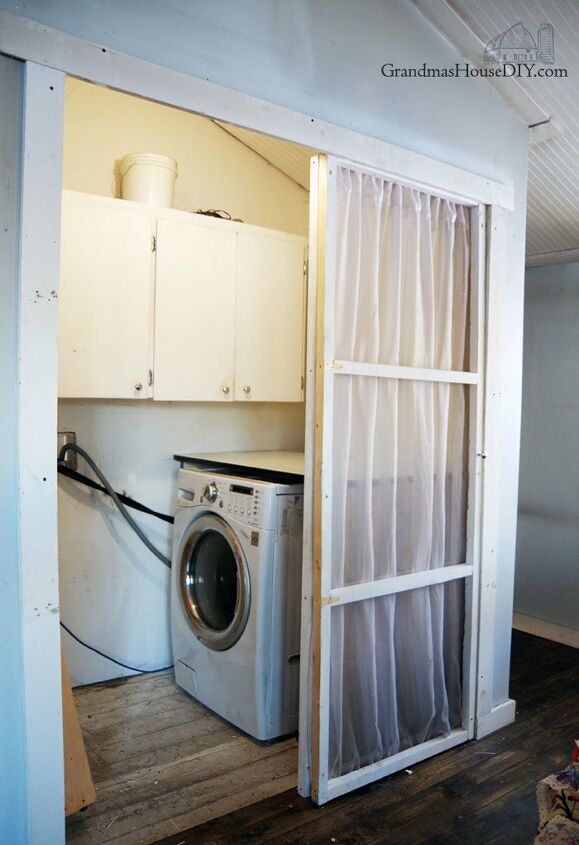 7 cambios en el cuarto de la lavandera que harn que quieras lavar tu ropa aqu, Reorganizaci n de mi armario torpe en un verdadero cuarto de lavado con Built Ins