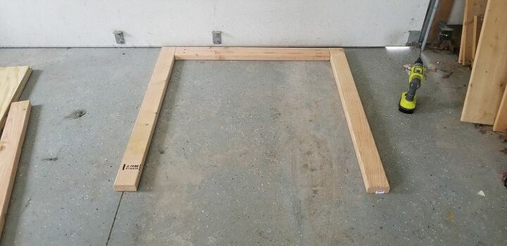 easy twin headboard and platform bed