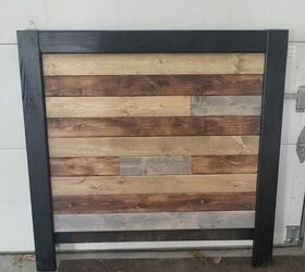 easy twin headboard and platform bed