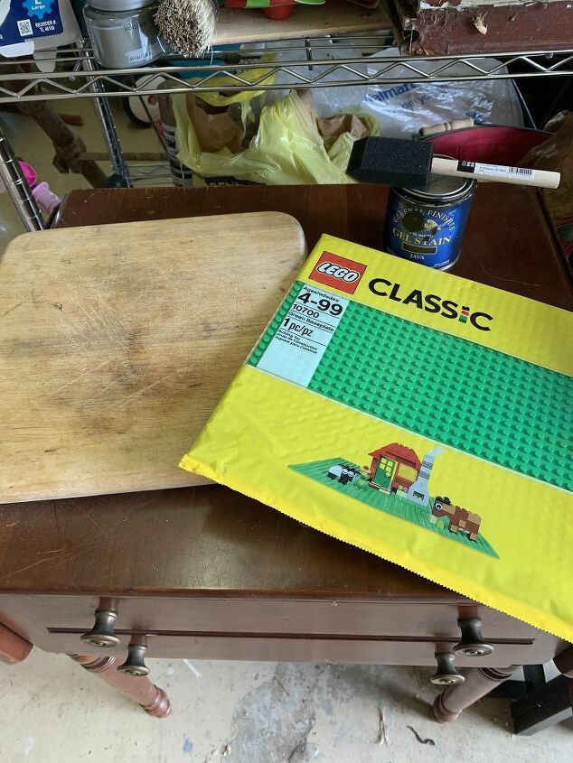 how to repurpose an old cutting board, Supplies I used