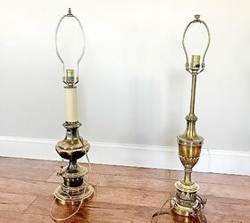 How to Paint Brass (or any) Lamps