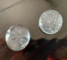 diy crackled glass gems for magnets or jewelry