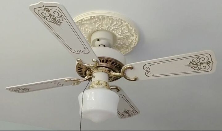 updating an old ceiling fan