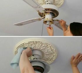 How To Update An Old Ceiling Fan DIY Hometalk   Updating An Old Ceiling Fan 