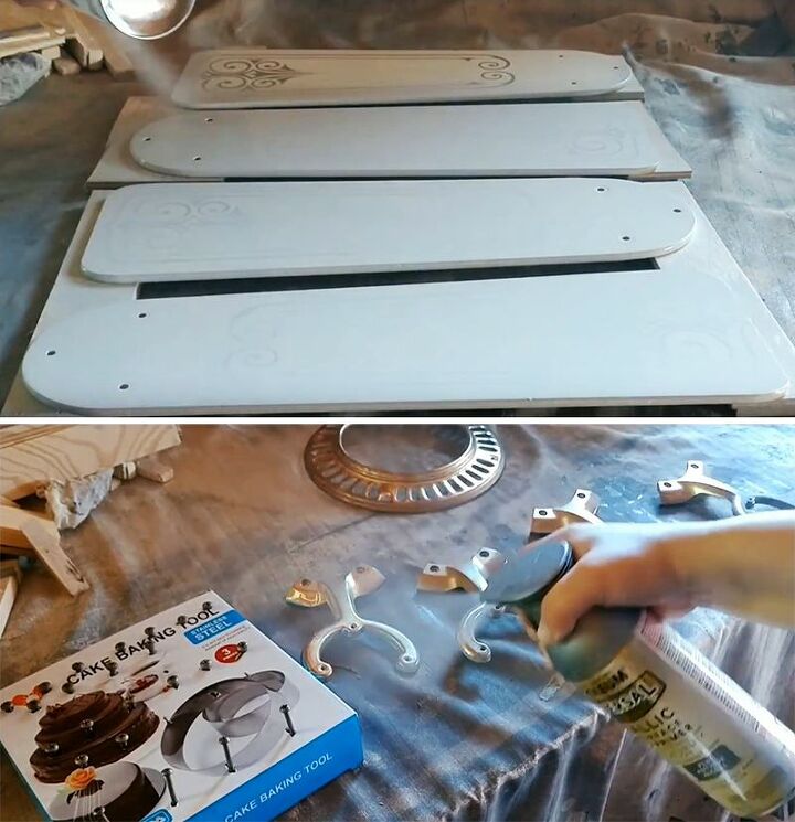 updating an old ceiling fan