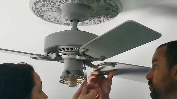 updating an old ceiling fan