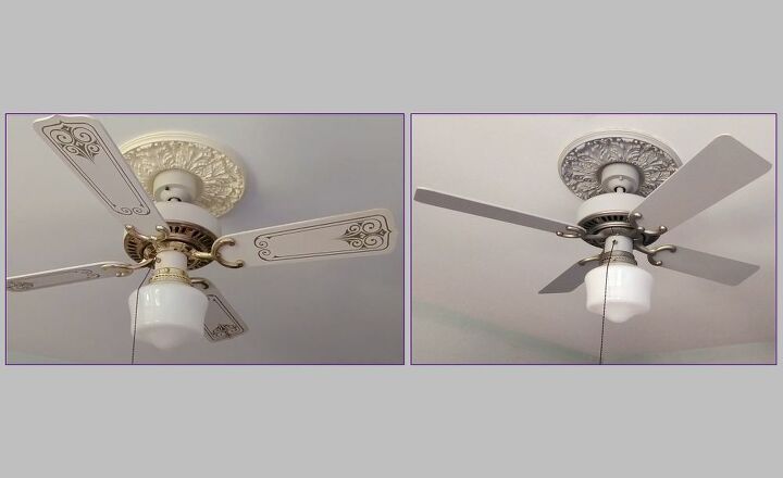 updating an old ceiling fan